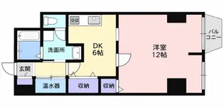 ダイヤコーポ東雲【2階】の間取り
