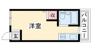 ソアール浜の宮【2階】の間取り