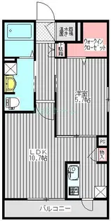 メゾンリビオン【3階】の間取り