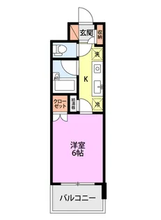 メゾン・ド・ラルジュ【2階】の間取り