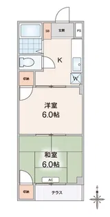 第5幸和West hill【1階】の間取り