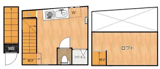 DON中野【2階】の間取り