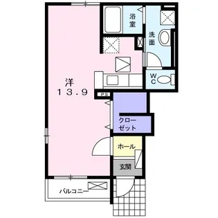 香川県高松市木太町【アパート】の間取り