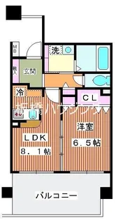 ブランシュール平和台【3階】の間取り