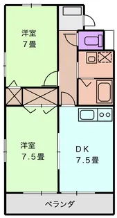 ニューヨコオ【2階】の間取り