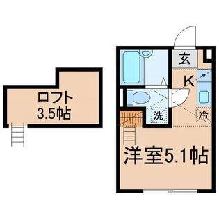 神奈川県横浜市保土ヶ谷区岡沢町【アパート】の間取り