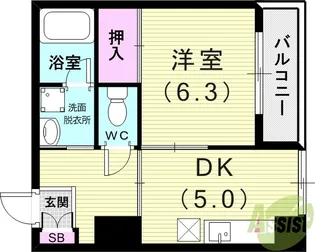 柳川ビル【4階】の間取り