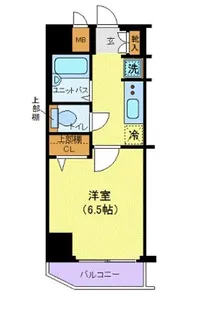 メイクスデザイン住吉IV【6階】の間取り