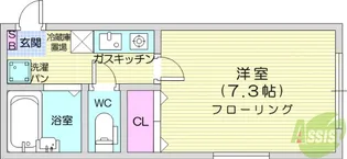 デュークエリート【1階】の間取り