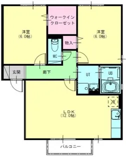 プレシャスII【2階】の間取り