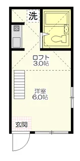 プラザドゥベルB【1階】の間取り