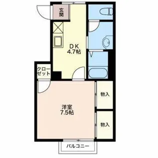 フレグランスマロン【1階】の間取り