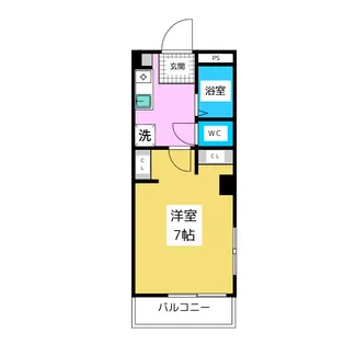 メゾン光【3階】の間取り
