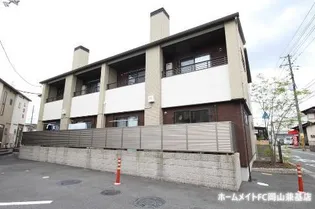 岡山県岡山市中区長岡【アパート】の外観