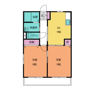 ピュアハイムC【1階】の間取り