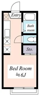 グリーンハイム白山【2階】の間取り