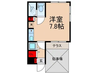 TINBOX【1階】の間取り