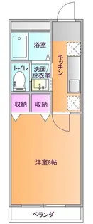 ステューディオAI【3階】の間取り