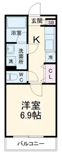 Sunny Well【1階】の間取り