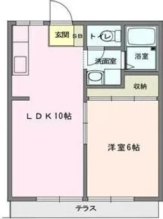 神奈川県小田原市中曽根【アパート】の間取り