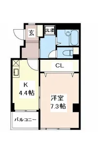 Salute【3階】の間取り