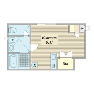 Especial Tokyo East【1階】の間取り