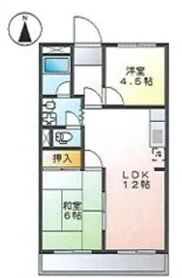 チェリーガーデン【2階】の間取り