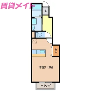 サン フィット1【1階】の間取り