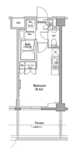 東京都世田谷区三宿1【マンション】の間取り
