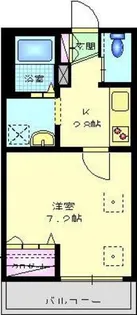 ヴァンベール【2階】の間取り