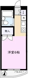 パストラル南町田【2階】の間取り