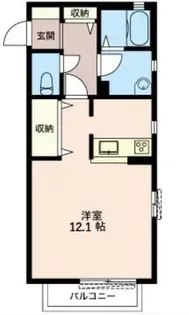 フォルトゥーナ【2階】の間取り