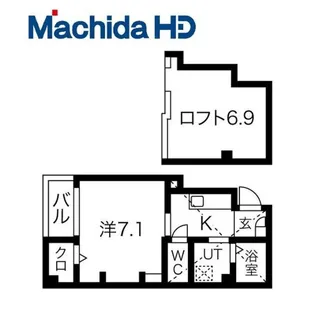 エヌエムスワサントドゥウエスト【4階】の間取り