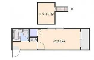 オレンジハウス坪井【1階】の間取り