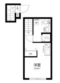 ソルナクレイシア大森IIの間取り