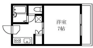 アークビル新中野【1階】の間取り