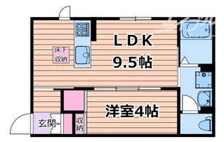 N-ETERNAL【1階】の間取り