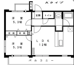 プレミール【2階】の間取り
