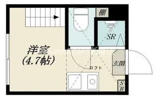 アレンデール西落合【1階】の間取り