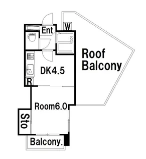 アーバンヒルズ長崎【4階】の間取り