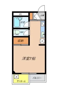 アルファ第2ビル【3階】の間取り