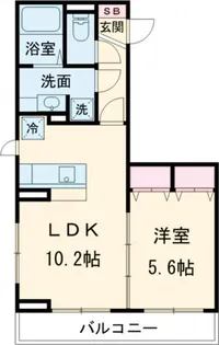 アーク大岡山【3階】の間取り