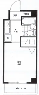 ガーデンヒルズ平和【4階】の間取り