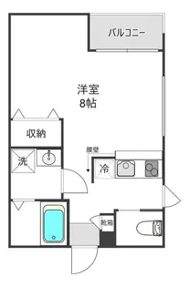 グランニール馬込【2階】の間取り