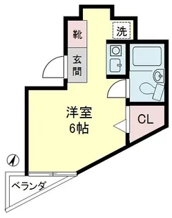 東京都目黒区駒場1【マンション】の間取り