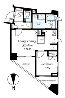 コンフォルテハイム池袋【2階】の間取り