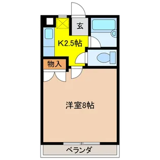 モアメゾン領家【3階】の間取り