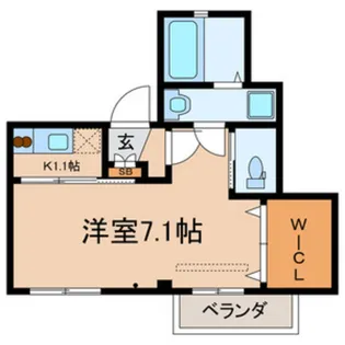 ベル・フェリシテ【3階】の間取り