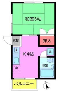 ストークハイツ桶川【2階】の間取り
