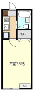 アトレ山際【1階】の間取り